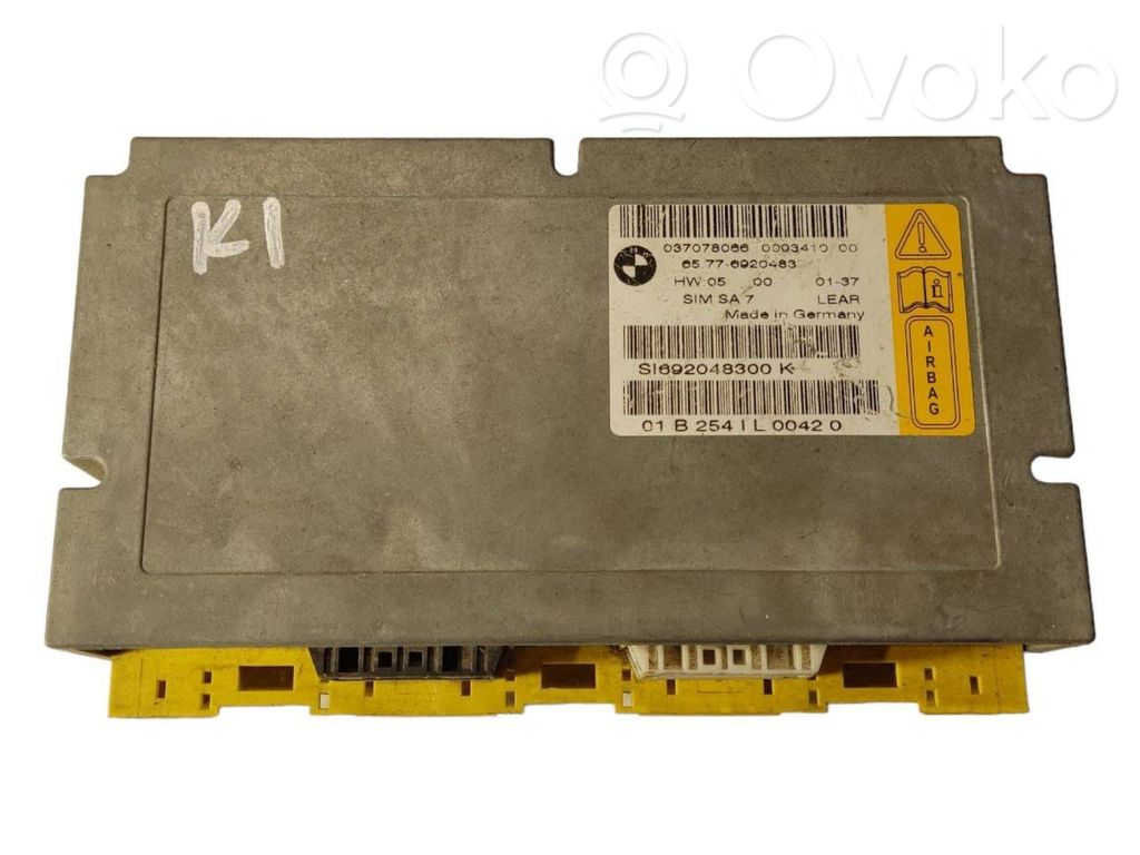 Airbag control unit/module   6920483,65776920483