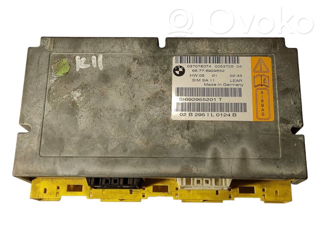Module de contrôle airbag   6929552,65776929552,037078074