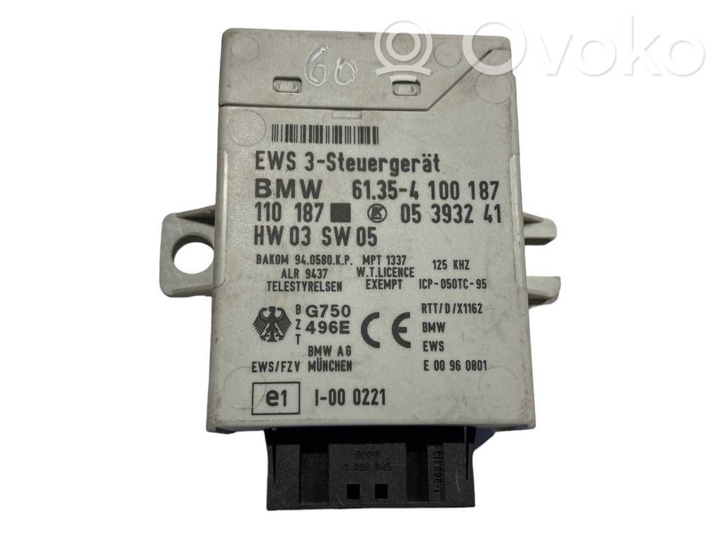 BMW 5 E39 Immobilizer control unit/module 