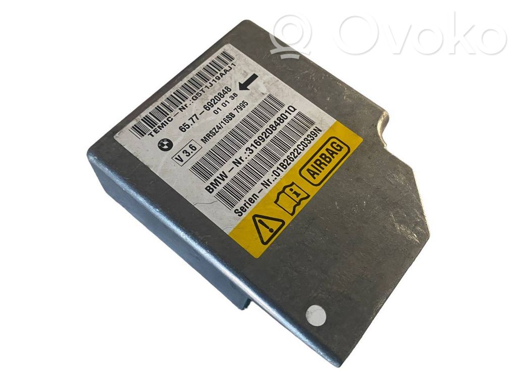 Airbag control unit/module   6920848,65776920848