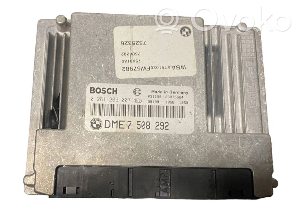 BMW 3 E46 Variklio valdymo blokas 