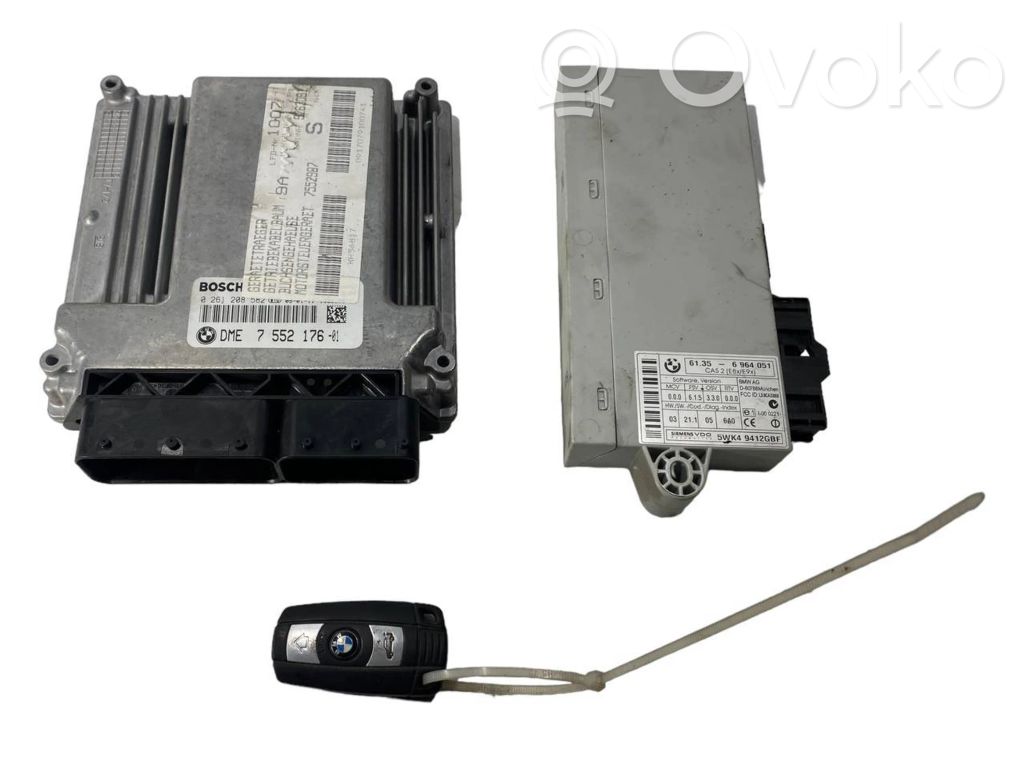 Engine ECU kit and lock set   6964051,61356964051,7552176
