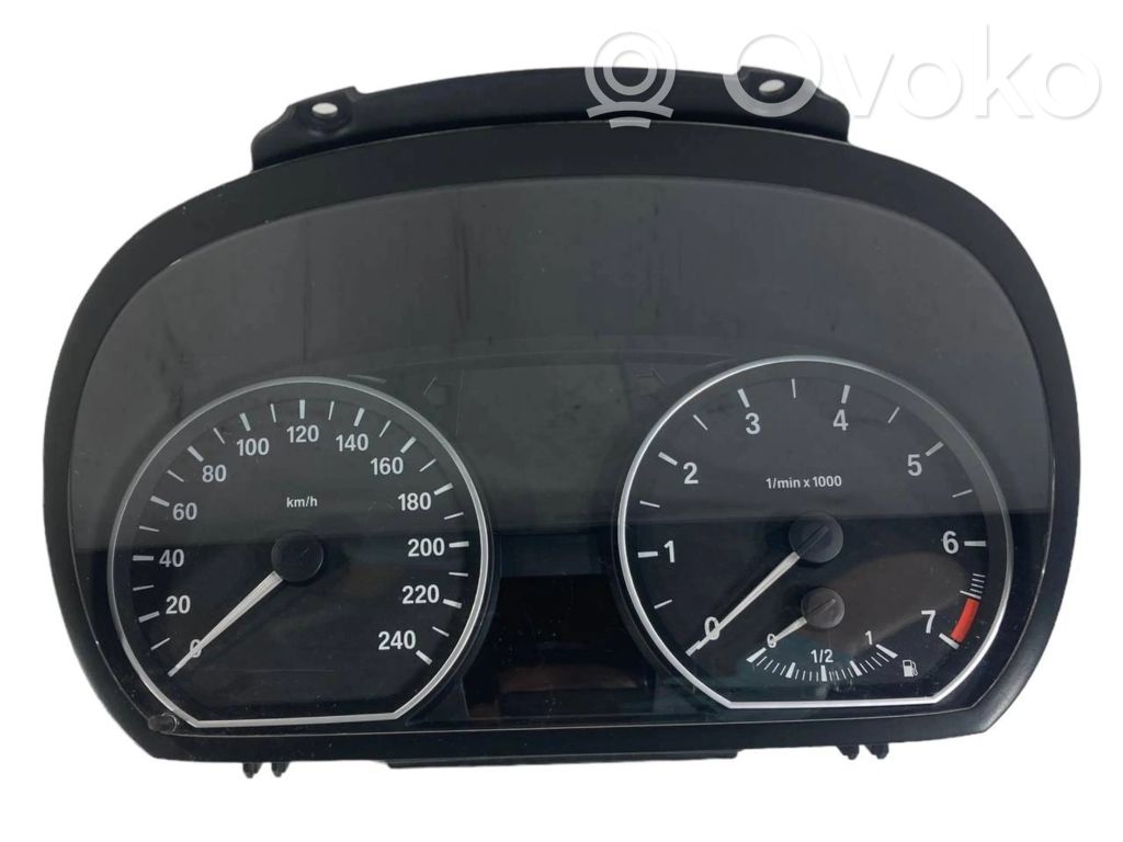 BMW 1 E81 E87 Speedometer (instrument cluster) 