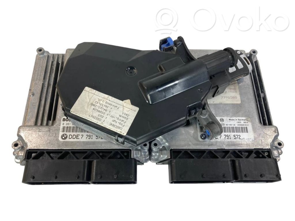 BMW 7 E65 E66 Engine ECU kit and lock set 