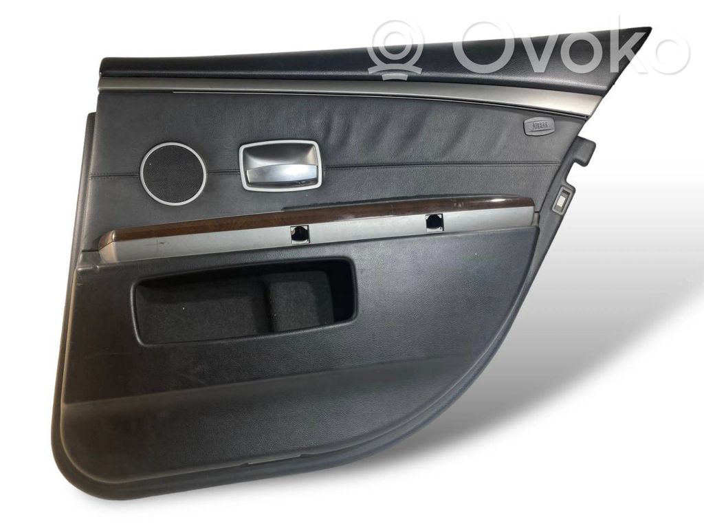 BMW 7 E65 E66 Apšuvums aizmugurējām durvīm 