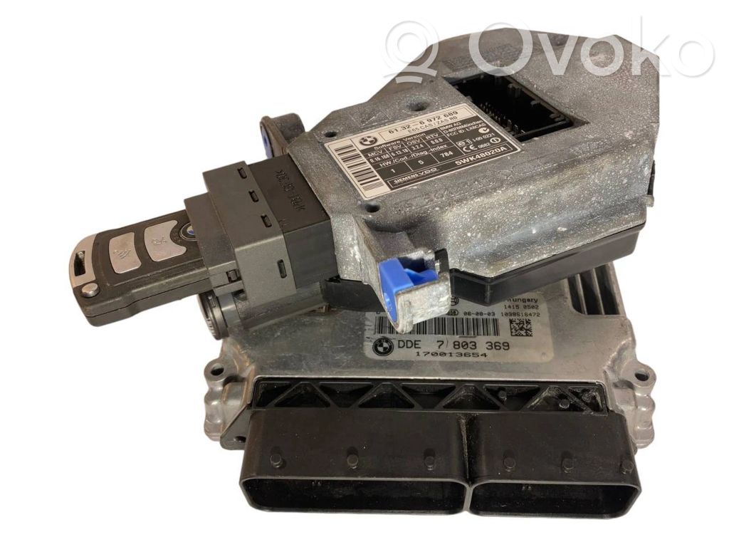 BMW 7 E65 E66 Engine ECU kit and lock set 
