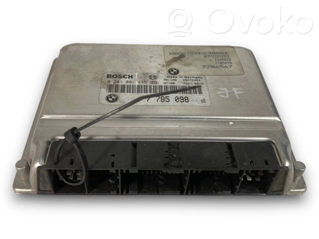 Unidad de control/módulo del motor   7785098,7786567