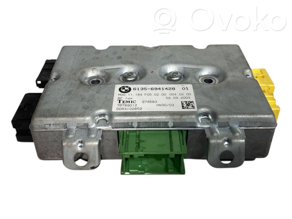 BMW 5 E60 E61 Unidad de control/módulo del Airbag 