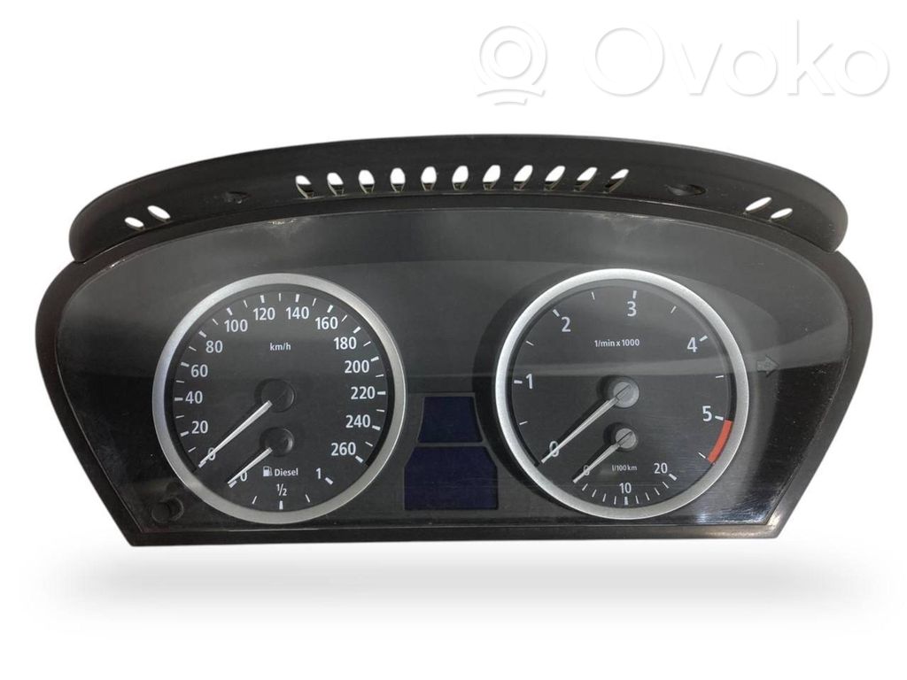 BMW 5 E60 E61 Speedometer (instrument cluster) 