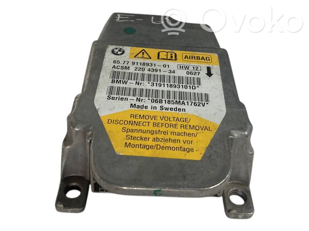 Airbagsteuergerät   9118931,65779118931