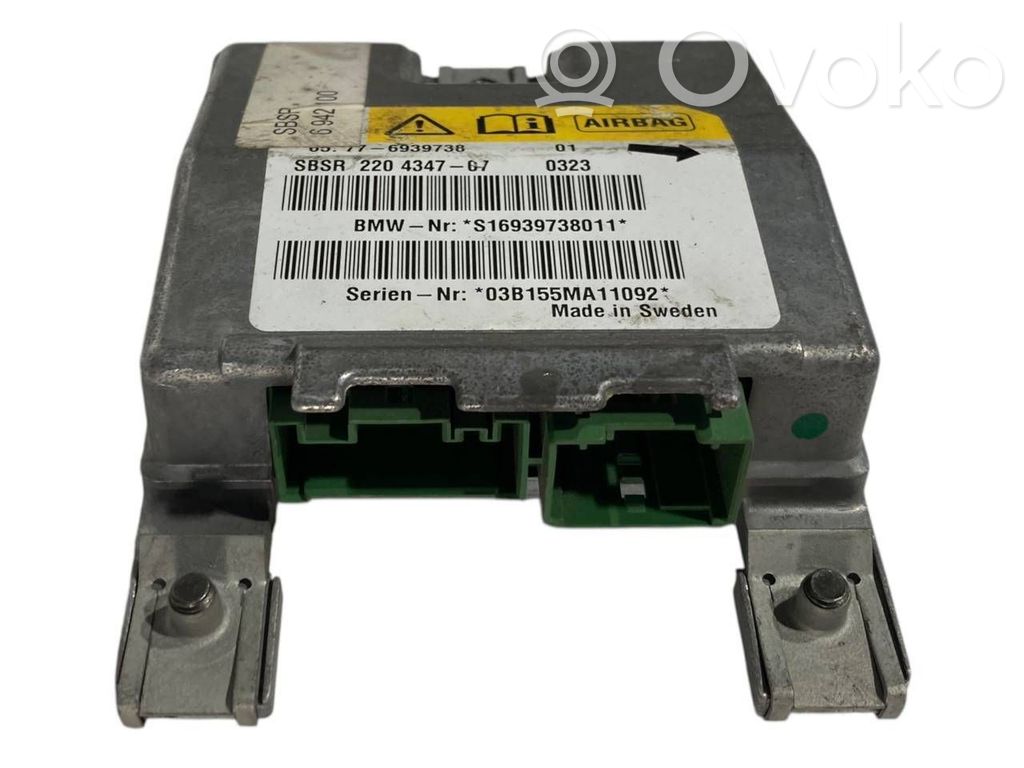 BMW 5 E60 E61 Airbag control unit/module 