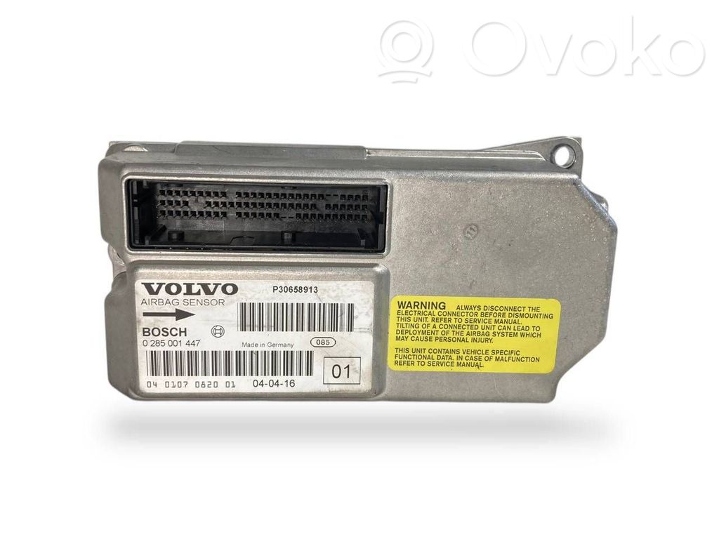 Airbag control unit/module   30658913,P30658913,0285001447