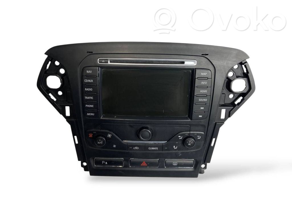 Ford Mondeo MK IV Unidad delantera de radio/CD/DVD/GPS 