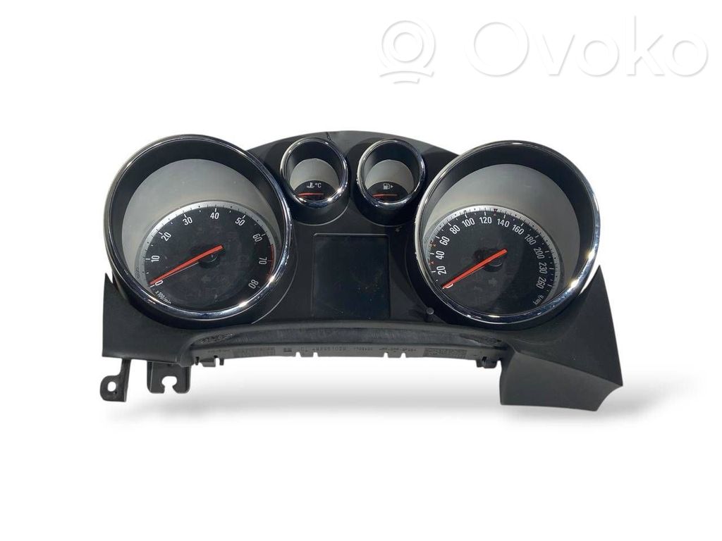 Opel Astra J Vitezometru (grup de instrumente) 