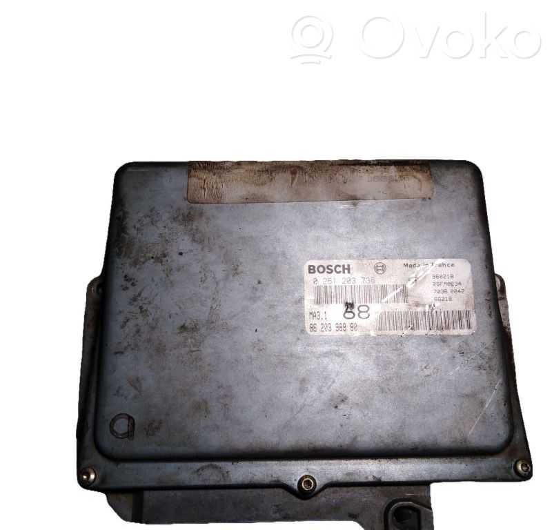 Engine control unit/module   9620398980