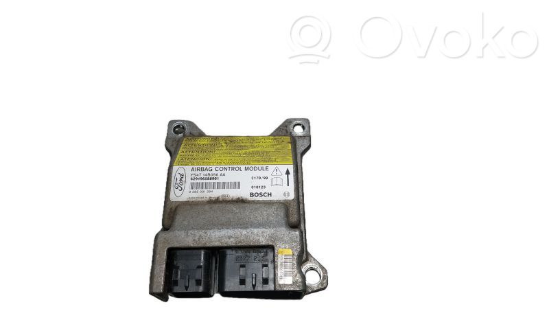 Airbag control unit/module   YS4T14B056AA,0285001394,629196588901