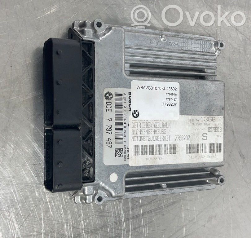 BMW 3 E90 E91 Engine control unit/module 