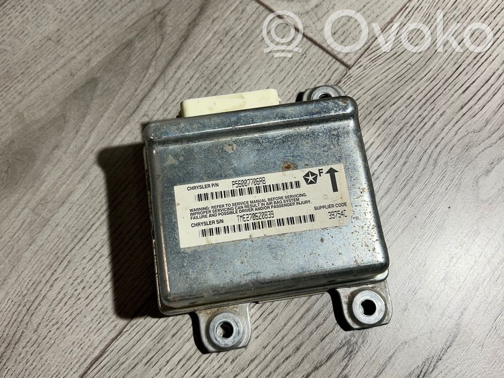 Airbag control unit/module   P5600770698,TME2706Z0839