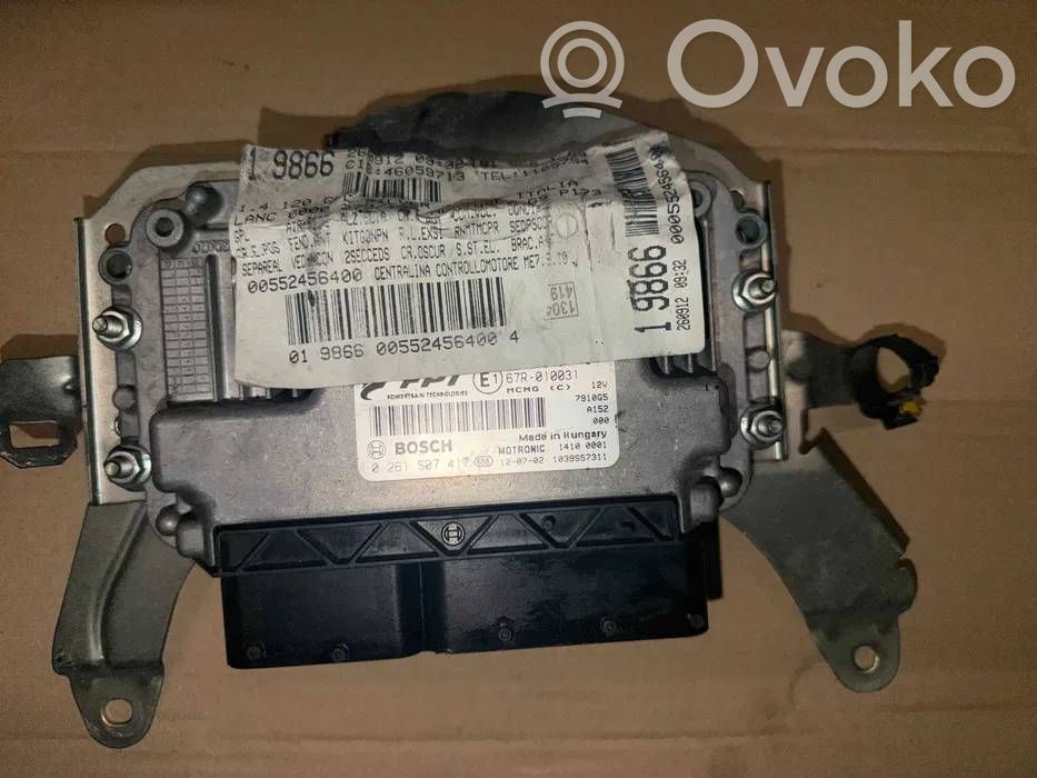 Lancia Delta III Unidad de control/módulo ECU del motor 