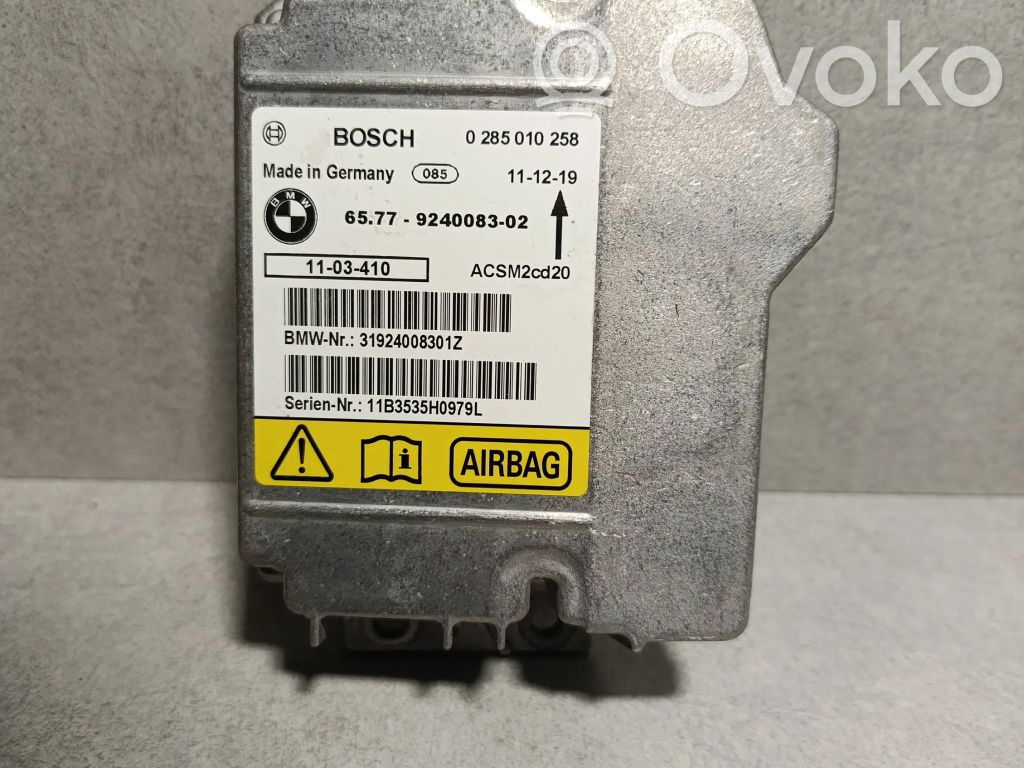 BMW X5 E70 Airbag control unit/module 