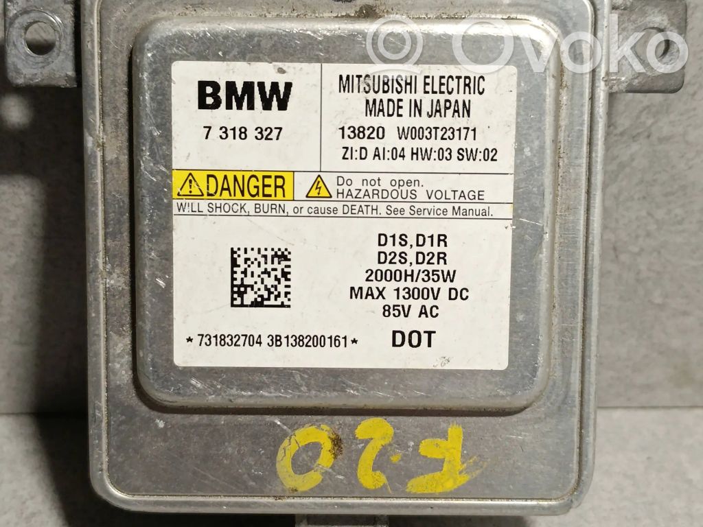 BMW 5 F10 F11 Headlight ballast module Xenon 