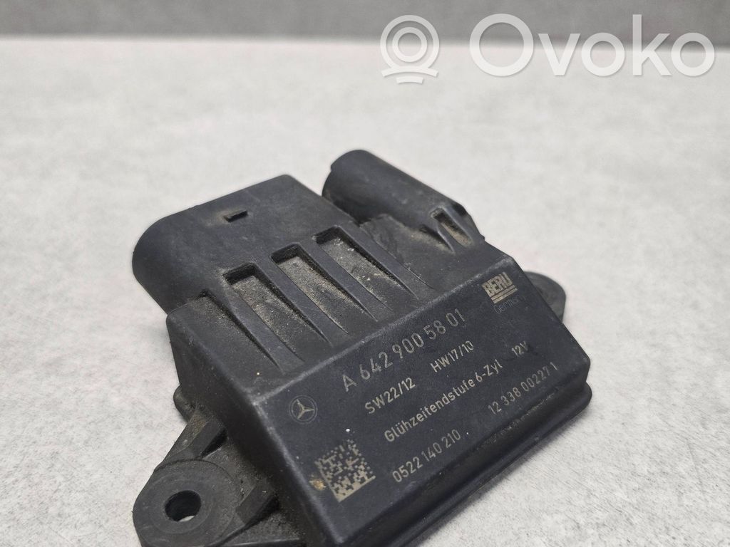 Przekaźnik / Modul układu ogrzewania wstępnego   A6429005801,0522140210,12338002271,A6421532079,A6429002800,A6429007801