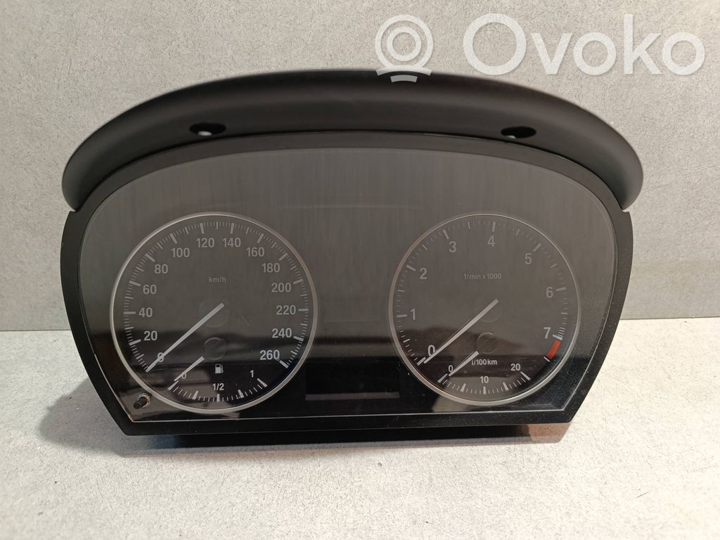 BMW 3 E90 E91 Speedometer (instrument cluster) 