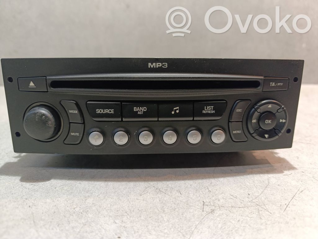 Citroen C4 I Picasso Panel / Radioodtwarzacz CD/DVD/GPS 