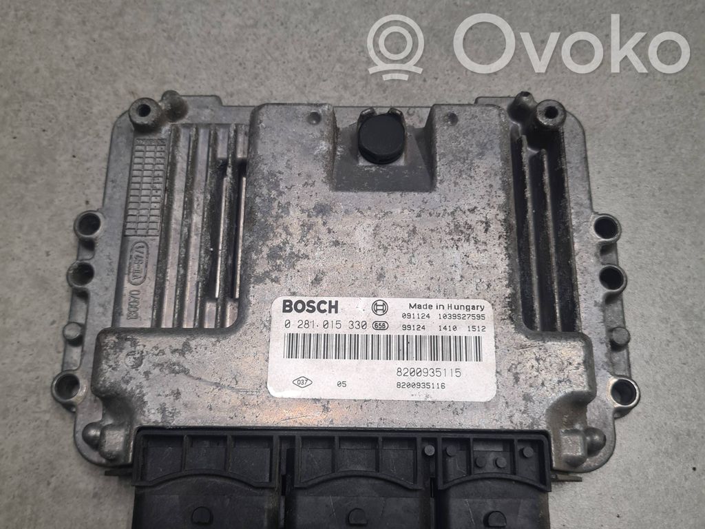 Renault Trafic II (X83) Engine control unit/module 
