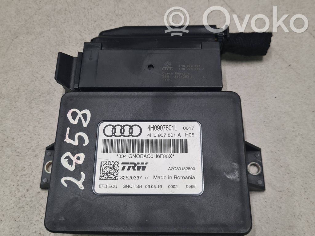 Audi A6 S6 C7 4G Brake system control unit/module 