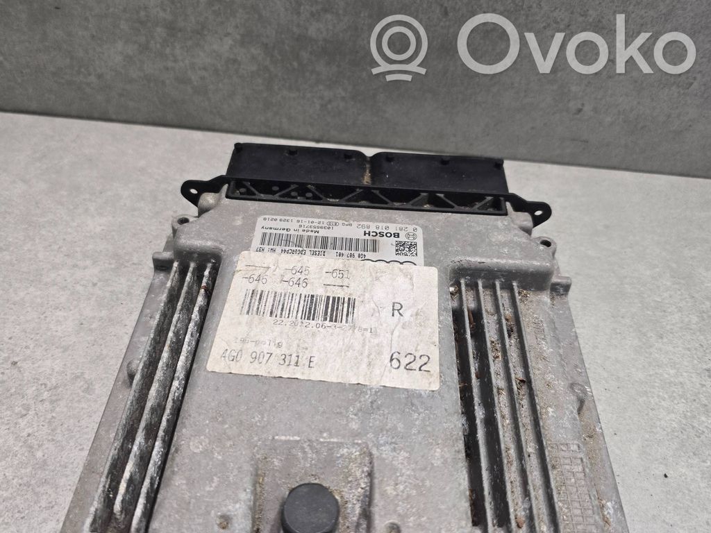 Audi A7 S7 4G Engine control unit/module 