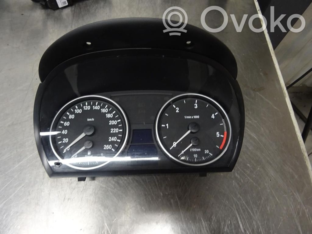 BMW 3 E90 E91 Speedometer (instrument cluster) 