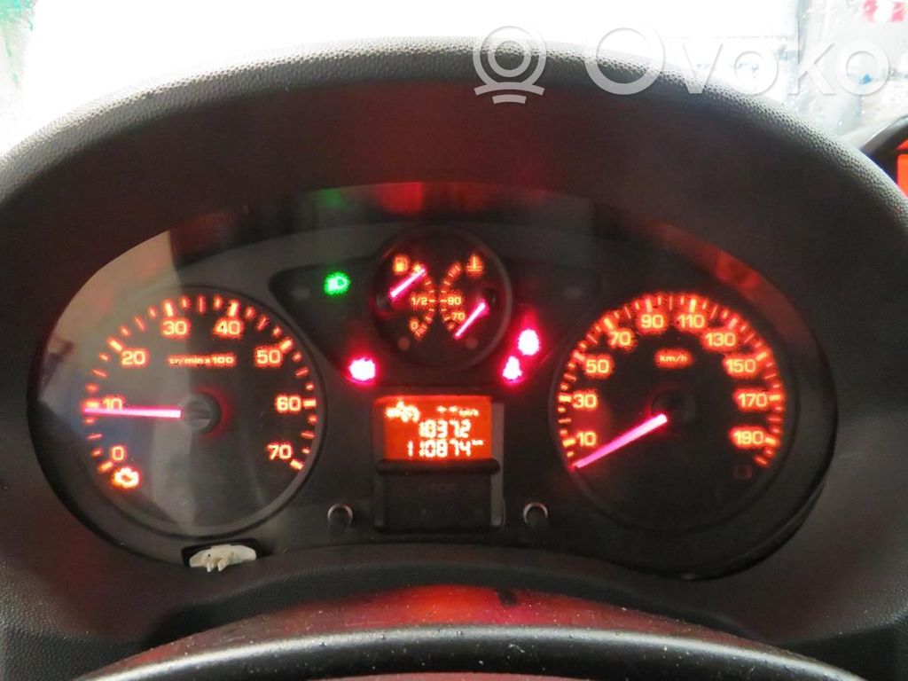 Citroen Jumpy Vitezometru (grup de instrumente) 