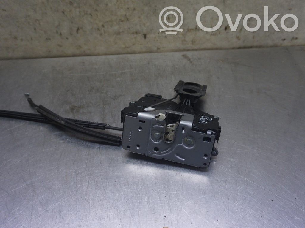 Citroen Nemo Rear door lock 