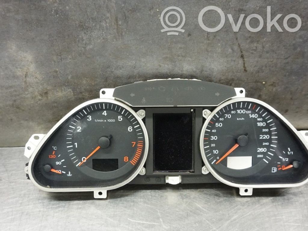 Audi A6 S6 C6 4F Speedometer (instrument cluster) 