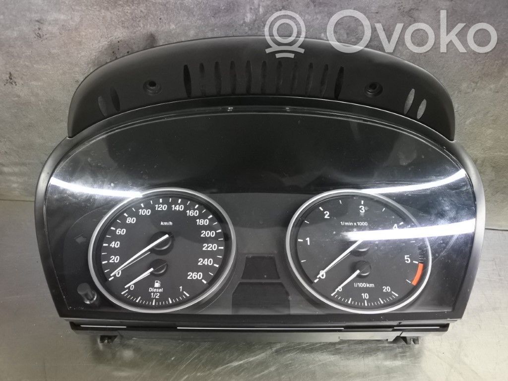 BMW 5 E60 E61 Geschwindigkeitsmesser Cockpit 