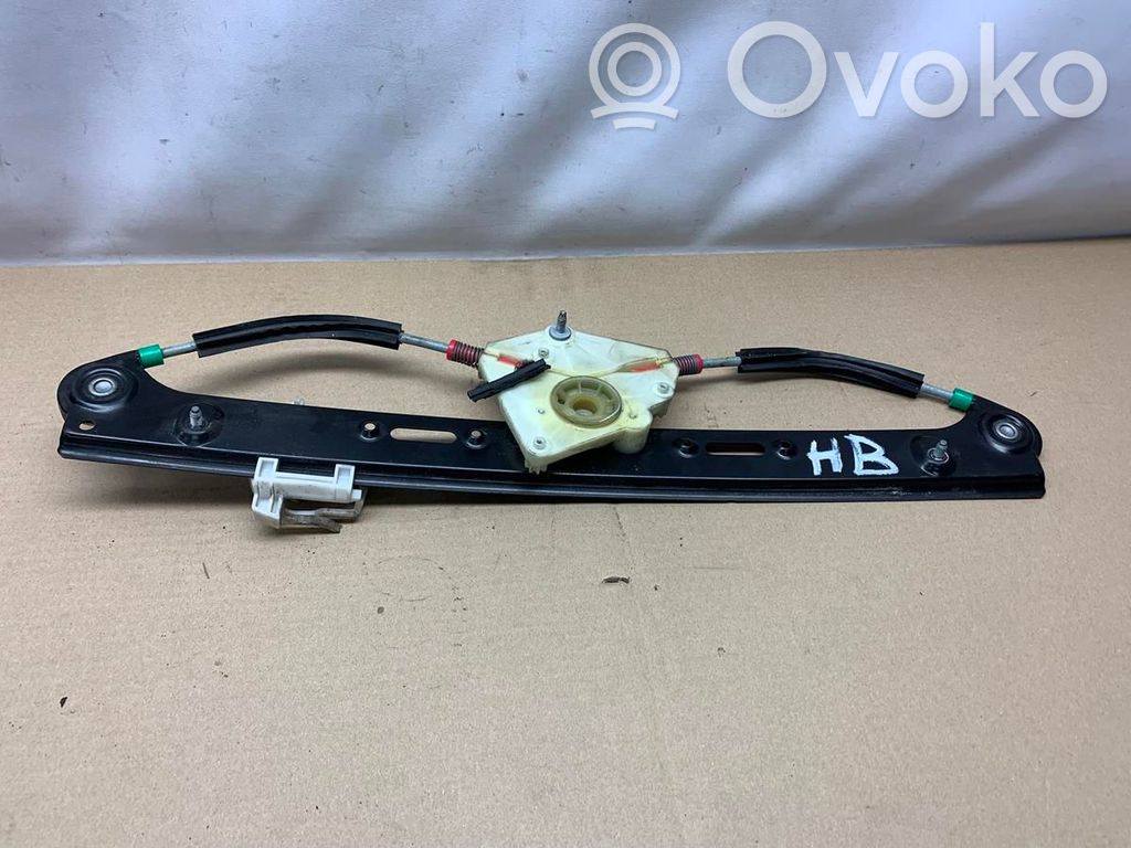 BMW X3 E83 Meccanismo di sollevamento del finestrino anteriore senza motorino 