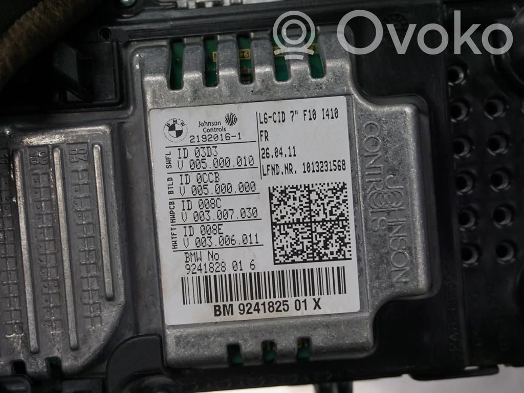 BMW 5 F10 F11 Pantalla/monitor/visor 