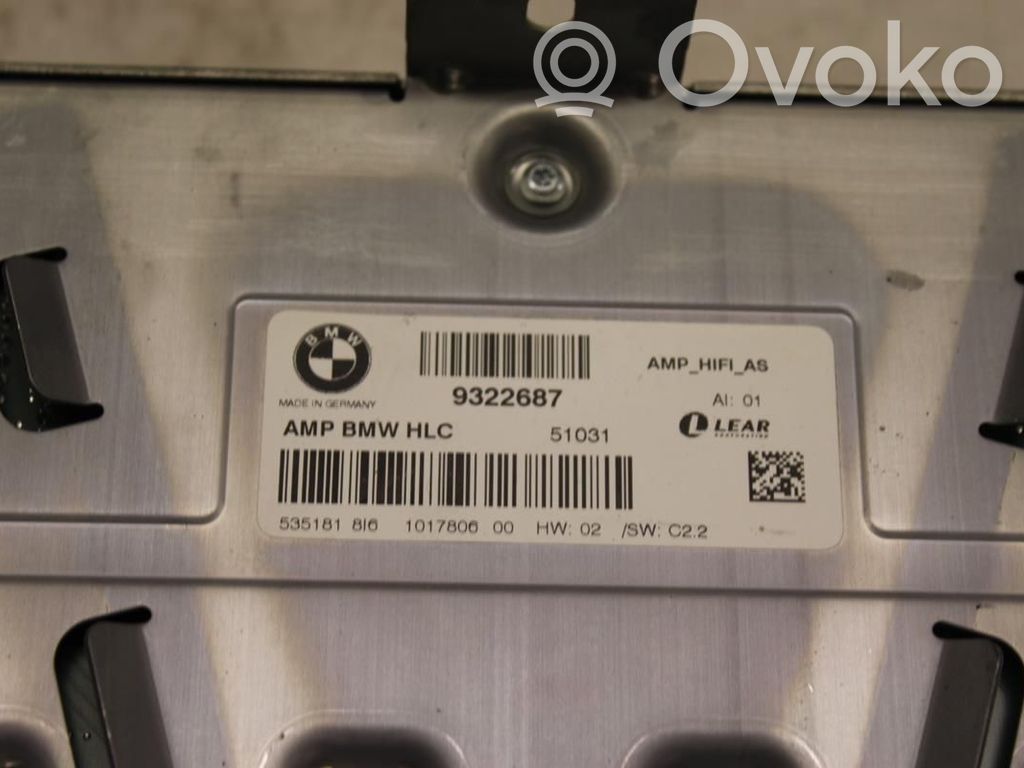 BMW 1 F20 F21 Wzmacniacz audio 