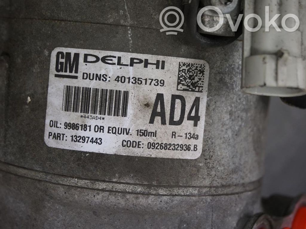 Opel Astra H Compresor (pompă) aer condiționat (A/C) 