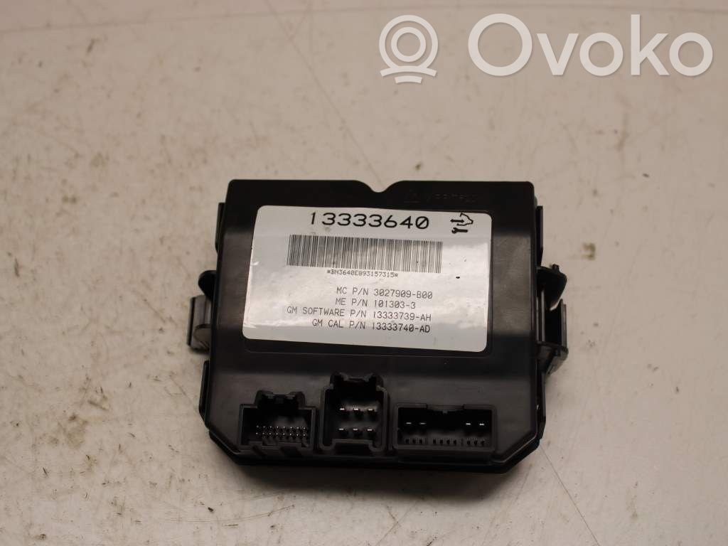Opel Insignia A Tailgate/trunk control unit/module 