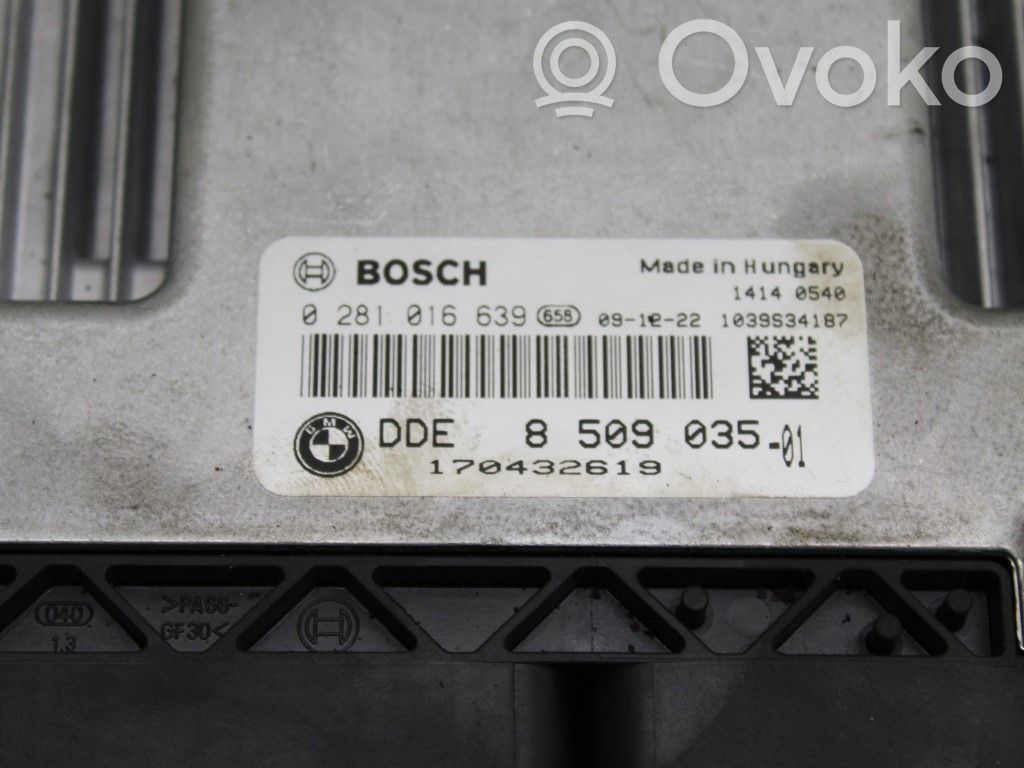 BMW X5 E70 Unidad de control/módulo de la inyección 