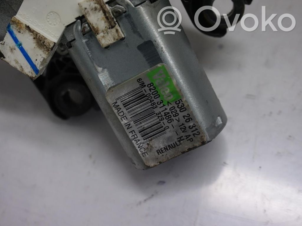 Renault Clio III Motor ștergător lunetă 