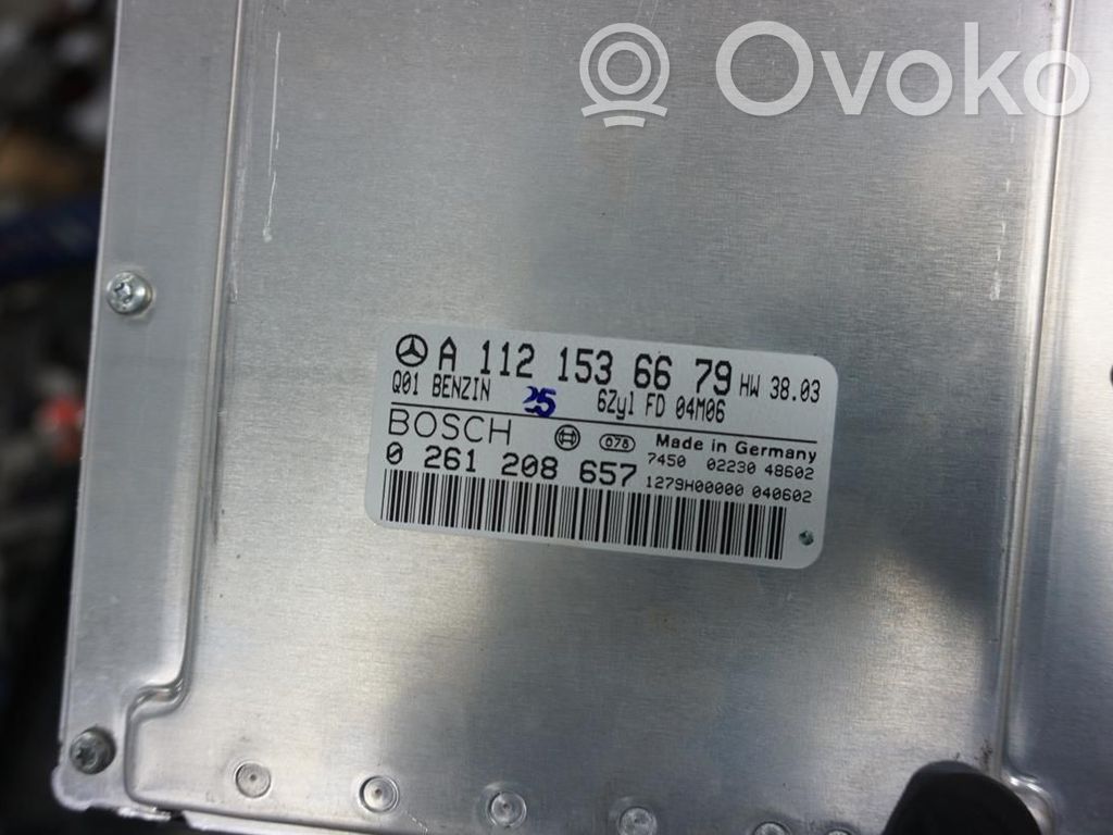 Mercedes-Benz E W211 Injection control unit/module 