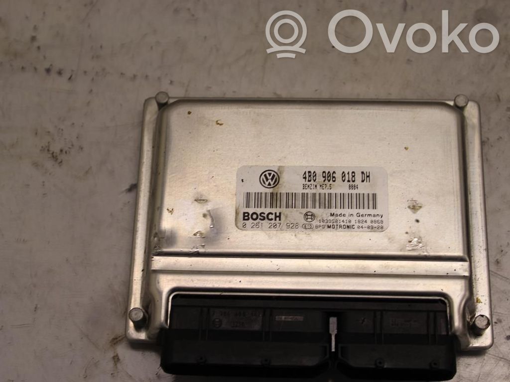 Unité de commande / module d'injection   4B0906018DH,185279,0261207928