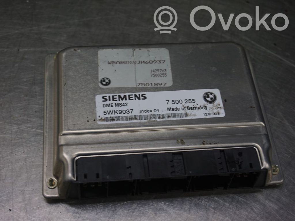 BMW 3 E46 Injection control unit/module 