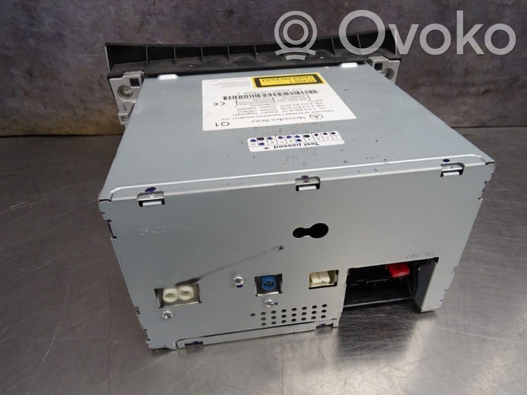 Panel / Radioodtwarzacz CD/DVD/GPS   A2128202410,194774,33910901