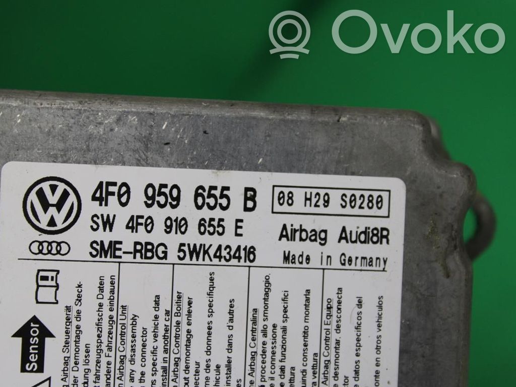 Audi A6 S6 C6 4F Airbagsteuergerät 