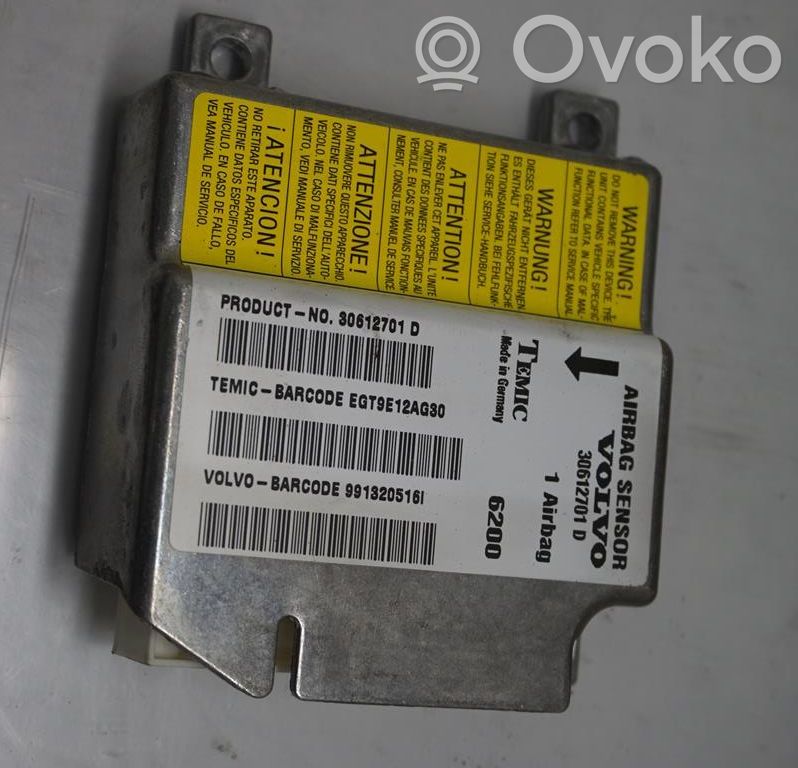 Volvo S40, V40 Sterownik / Moduł Airbag 