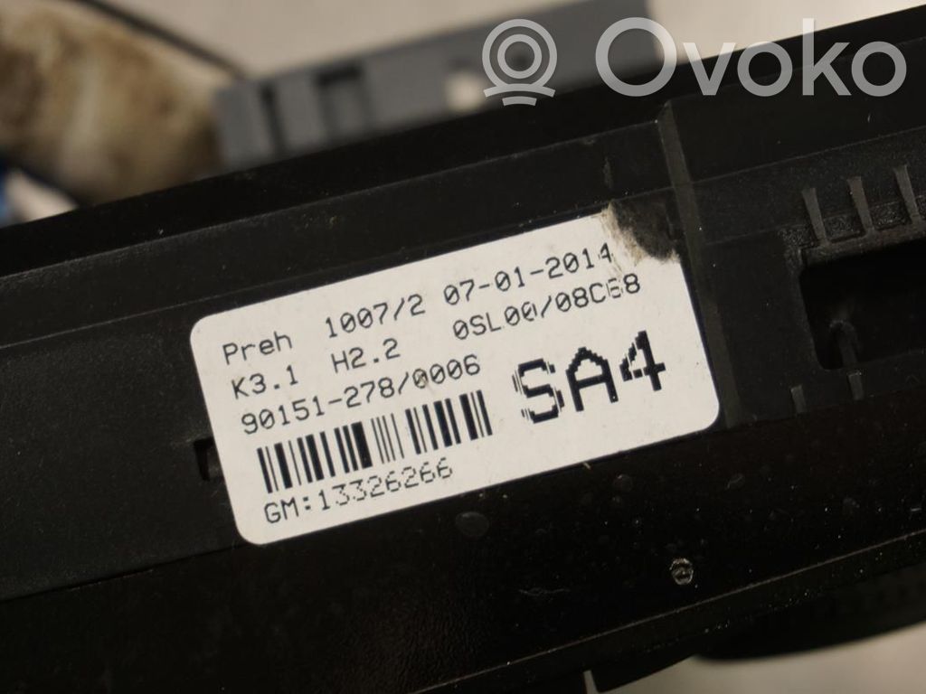Climate control unit   13326266,224343